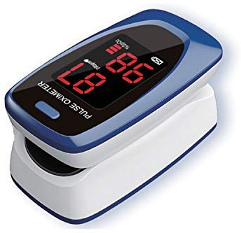Oxy 2 Pulsossimetro Da Dito - Misuratore di SpO2 e frequenza cardiaca
