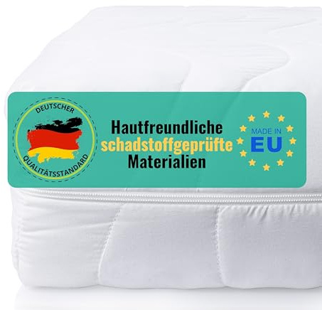 Pillows24 7-Zonen Matratze 160x200, 12 cm hohe, Kaltschaummatratze H2/H3 | Atmungsaktiver Bezug waschbar bis 60°C, Kaltschaummatratze mit 2 Härtegraden H2/H3, Schadstoffgeprüft, Made in EU