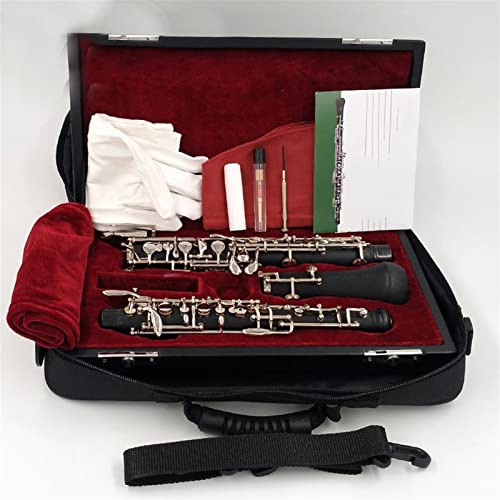 Piezas de oboe Profesional C Key OBOE Estilo Semi-automático Cupro Nickel Nickel Placa Oboe