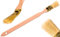 ToolSpace Pinceau à Calories Courbes | Pinceau pour radiateurs | Largeur 25 mm | Longueur Totale : 34 cm | Poils : Poils naturels denses| Manche : Bois de hêtre | 1 pièce