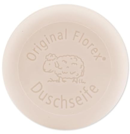 Duschseife mit Schafmilch rund MANDELÖL, 100g