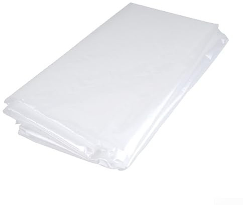 Bâche transparente en polyéthylène très résistante pour toit de serre, bâche en plastique pour culture agricole, légumes, fleurs, fruits (2 m x 10 m)