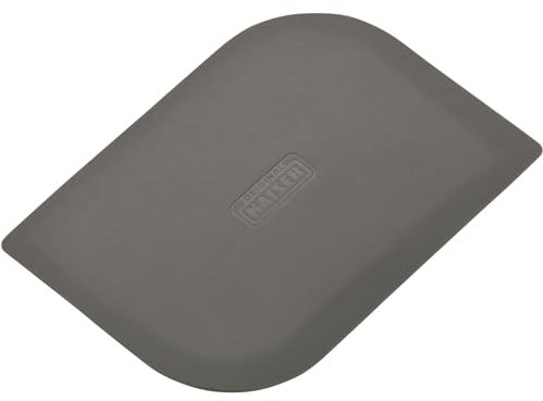 Kaiser Inspiration - Espátula de silicona para masa, 12,5 x 9 cm, 100% silicona, protege las superficies, raspador para porciones limpias, apto para lavavajillas