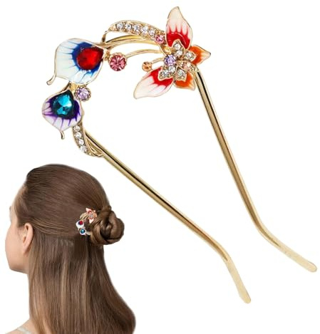 Palillos de pelo de animales voladores – Horquillas para el pelo de boda en forma de U, accesorios decorativos para novia, mujeres, niñas, mamá, esposa, , familia