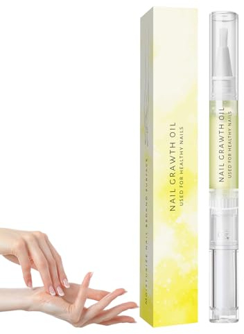 Olio Per La Crescita Delle Unghie, Penna Cosmetica Per Cuticole, Rinforzante Per Unghie Con Vitamina E Olio Di Jojoba Per Tutti I Tipi Di Unghies, Manicure E Pedicure Quotidiane