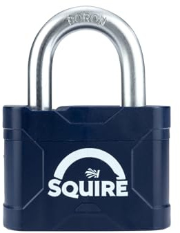 Squire Stronglock™ Plus Laminated Padlock 60mm – Heavy-Duty Security Lock with Hardened Steel Shackle – Weather-Resistant – Ideal for Gates, Sheds, Lockers & Industrial Use