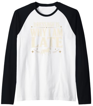 Dressage Diva Dressage Rider Dressage Queen Gift Raglan Baseball Tee