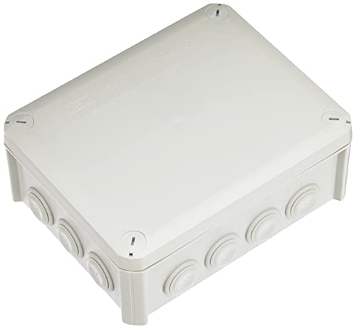 OBO T-160 Kabelabzweigkasten 190x150x77 lichtgrau Cable Junction Box T160 190 x 150 x 77 Light Grey, 190 mm