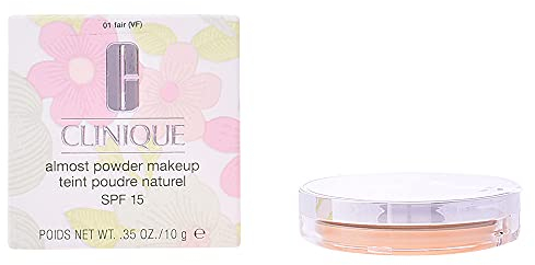 Clinique Almost Powder Makeup SPF 15 | Kompaktpuder Foundation mit Sonnenschutz | Natürliches Finish | Leicht & langanhaltend