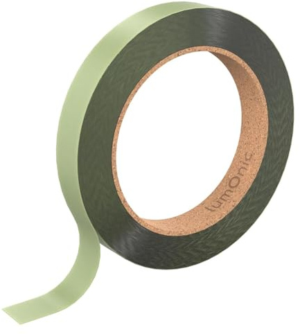 Lumonic 10m fluoreszierendes Klebeband 15mm Grün nachleuchtend neon Leucht Folie Phosphor Markierungsband