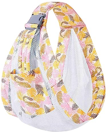 Surakey Baby Tragetuch,Atmungsaktive Babytrage für Neugeborene,Verstellbare Koala Tragetuch Neugeborene,Multifunktionale Babytrage,3D Mesh Tragetasche Baby,Tragetuch Wickeln für Kleinkinder bis 18Kg