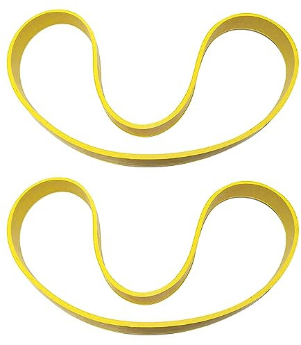 Lot de 2 pneus de rechange pour scie à ruban - En caoutchouc antidérapant - Pour le travail du bois - 30,5 cm