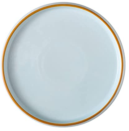 BODHIS Assiettes à dîner, assiette en céramique, bol de service de fruits, assiette à collation, assiette creuse, bol Ramen (S)