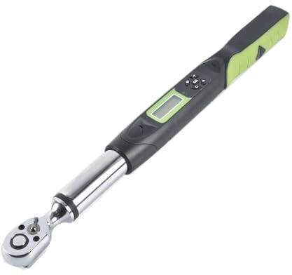 ZEEGII Llave dinamométrica Llave dinamométrica Digital 30N.m 1/4 AWG2-30 Cabeza de trinquete bidireccional 36 Dientes Alta precisión 2%