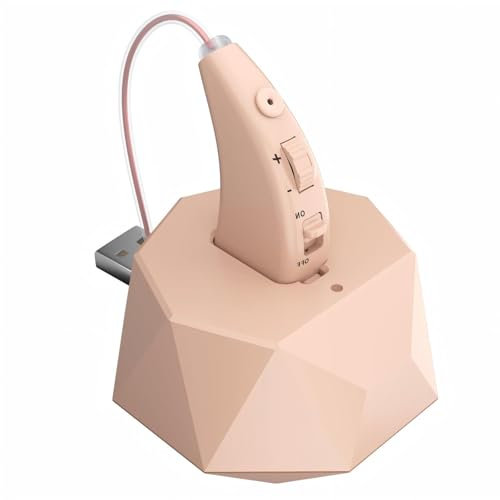 Rechargeable Sound Device for Adults & Seniors – Noise Cancelling, Lightweight & Discreet Design, 2 Modes, 20-Hour Battery, Easy Touch Control