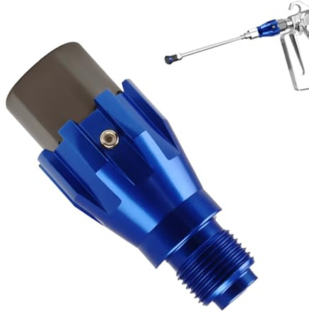 Pulverizador de pintura sin aire Junta giratoria – Adaptador giratorio | Pieza de repuesto de rotación de 360 grados para muebles de casa, techos, aplicaciones industriales