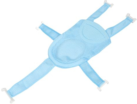 Yardwe Almohadilla de Baño para Bebés Antideslizante Soporte Adaptable y Transpirable Malla para Bañeras Infantiles Uso Casa y Viaje