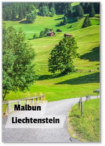 Holzhäuser in Malbun in Lichtenstein, Europa, Design 9, Kühlschrankmagnet