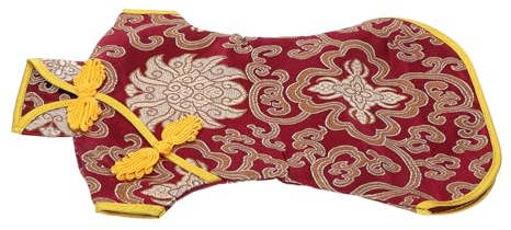 PRETYZOOM Housse De Bouteille De Vin Style Chinois Étui Décoratif pour Bouteille De Vin Décoration pour Fête Ou Quotidien