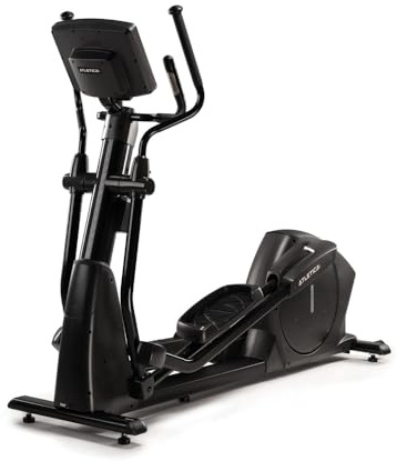 ATLETICA Far-Stride | Heckbetriebener Crosstrainer | Dualer Riemenantrieb I Generatorbetrieben I Geräuscharm I Rollenfreie Ellipsentechnologie I Für intensives Training