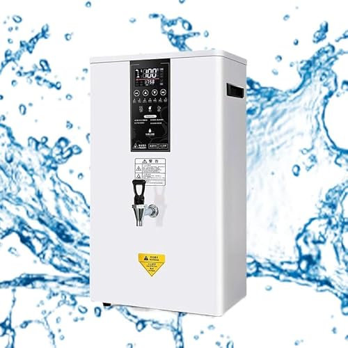 WEIMILOR Commercial Water Boiler,3000W Electric Steam Milk Frothing Machine Espresso Coffee Milk Foam Machine,Steam Water Boiling Machine for Cafe Coffee Tea Shop,60L/H
