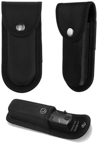 IPNSDON Lot de 2 trousse de ceinture Oxford pour couteaux, avec passant, pour voyage et randonnée