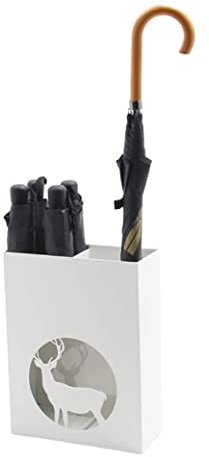 JXIPANUL Umbrella Stand Iron Umbrella Stand Umbrella Holder For Hallway, Modern Large Home Hollowed-out Umbrella Rack Holder,Holds 8 Umbrellas Umbrella Holder for Front Door