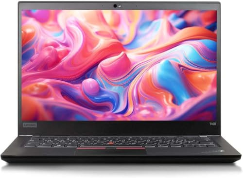 Lenovo ThinkPad T490 Business Laptop, 14 FHD (1920x1080) Display, Intel Core i7-8565U, 16GB RAM, 512GB SSD, QWERTY Keyboard, Windows 11 Pro (Renewed)