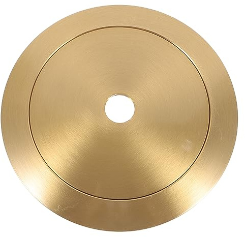TEHAUX Anillo de Retención para Portalámparas Dorado de Cobre