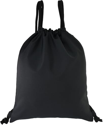 PERSOGO Turnbeutel mit Kordelzug, Gymbag Sporttasche für Fitnessstudio, Rucksackbeutel, Beuteltasche mit Seitentasche und verstellbare Riemen, Kordelzugbeutel viele Farben