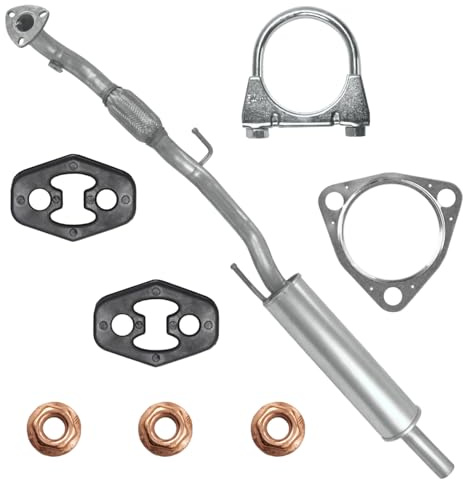 POLMOstrow Auspuff Vorschalldämpfer für VW Fox 1 I 1.2 Fließheck 2005-12.2011