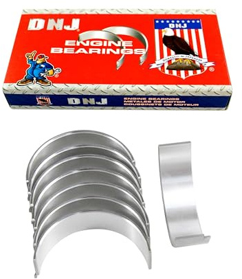 DNJ RB229 Rod Bearings Set Standard for 2002-2015 Acura, Honda Accord, Civic, CR-V 2.0L-2.4L L4 16V DOHC 1998cc