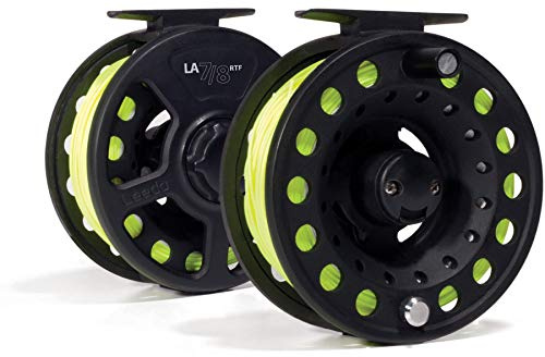 LEEDA LA Fly Reel Pre Loaded With Fly Line Ready To Fish (#7/8 With Line)