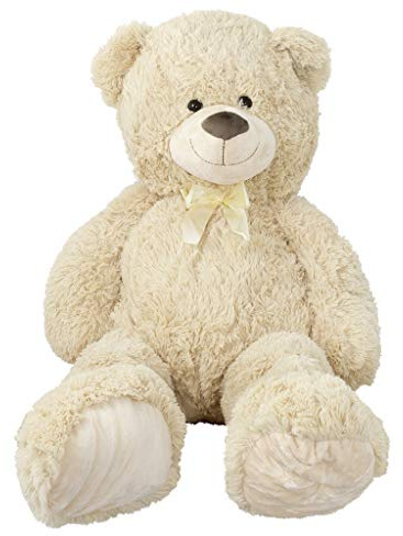 Lifestyle & More Ours en Peluche géant XXL 100 cm Doux et velouté - pour Aimer