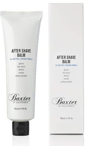 Baxter of California Men's After Shave Balm for Men | Cooling Sensation | 4 fl. Oz (Pack of 1)