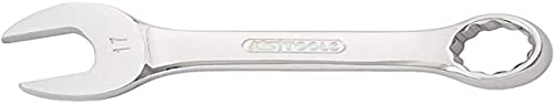 KS Tools 518.0015 CHROMEplus Ringmaulschlüssel, kurz, 15mm