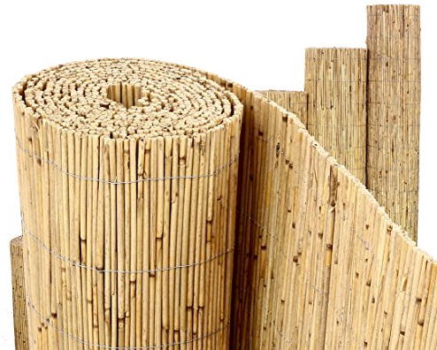 bambus-discount.com Premium Schilfrohrmatte Beach 200 x 300cm - Hohe Sichtschutz Schilfmatte 2m x 3m Made in EU