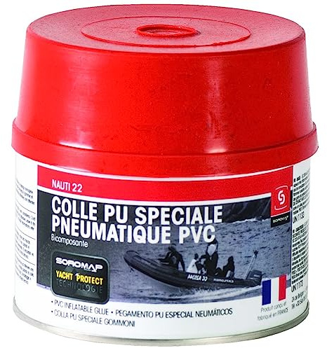SOROMAP Colle PNEUMATIQUE PVC NAUTICOLLE 22 PU BI-Composants 0,250 L
