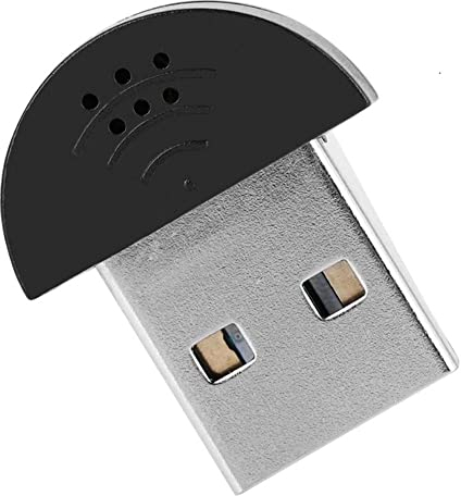 Audio Mikrofon PC USB Mikrofon, 360 ° Omnidirektional für YouTube für Skype Chats(Black)