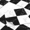 Black and White Peel and Stick 30x30cm Waterproof Vinyl Floor Tiles for Bathroom and Kitchen - 10pcs