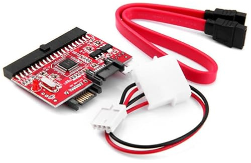 Ziyan IDE till SATA omvandlare SATA till IDE adapter omvandlare 2-i-1 hårddisk DVD