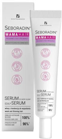 Seboradin Sérum Cuir Chevelu Sérum Soin Du Cuir Chevelu Pour Femme Enceinte Tous Types De Cheveux Fortifiant Mama Hair 100 ml