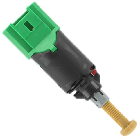 AUTOZOCO Interruptor de luz de freno, Interruptor del pedal de freno, Interruptor de las luces de freno coche, Compatible con Citroen, Fiat, Lancia, Peugeot, OEN 1606480480, 9650688480, 4 pines