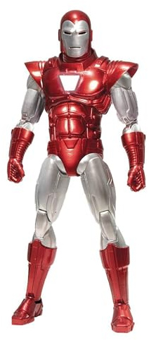Mezco ONE:12 Collective Iron Man: Silver Centurion Action Figure