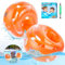 AiQInu Achwimmflügel Kinder, Rund Schwimmflügel Baby ab 1 Jahr, Swimming Ring für Anfänger 1 2 3 4 5 6 Jahre, Empfohlenes Gewicht 5-25kg, Armumfang 9.5-22cm, S Größe