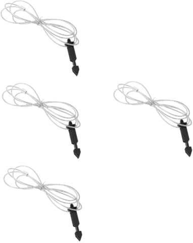 iplusmile 4 Stück Anhängerkabel Bremskabel Abreißkabel Für Anhänger Abreißbares Kabel Zubehör -Breakaway-kit Kohlenstoffstahl