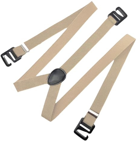 Bretelles pour homme, pantalon habillé, bretelles larges avec clips solides