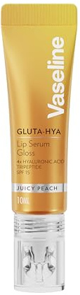 Vaseline Gluta-Hya Lip Serum Gloss Juicy Peach 10ml