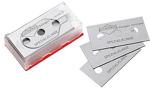 Küchenprofi 10 cuchillas de repuesto para limpiador de vitrocerámica.