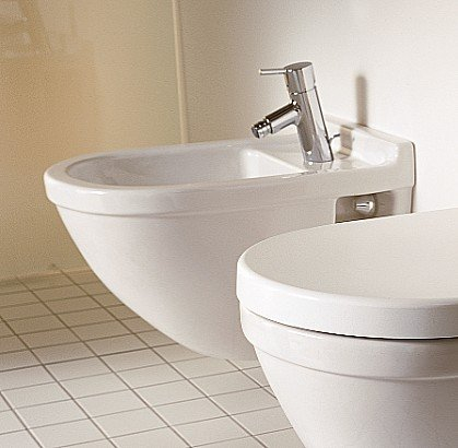 Duravit Starck 3 - Bide suspendido starck 3 blanco